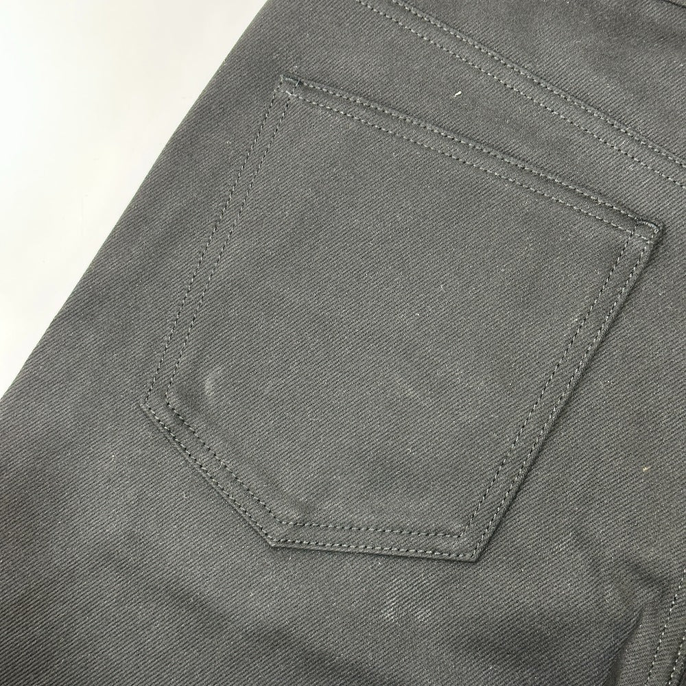 VALENTINO TV3DE00H5YB V Logo Cropped Jeans, Pants, Denim, Apparel, Trousers, Denim, Men's, Black
