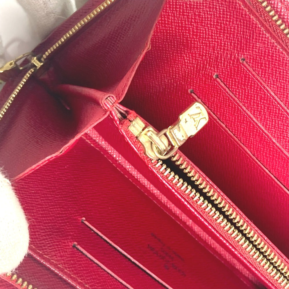 LOUIS VUITTON M95006 モノグラムチェリー 村上隆 ポルト モネ ジップ ロングウォレット ラウンドファスナー 長財布 モノグラムチェリーキャンバス レディース ブラウン - brandshop-reference