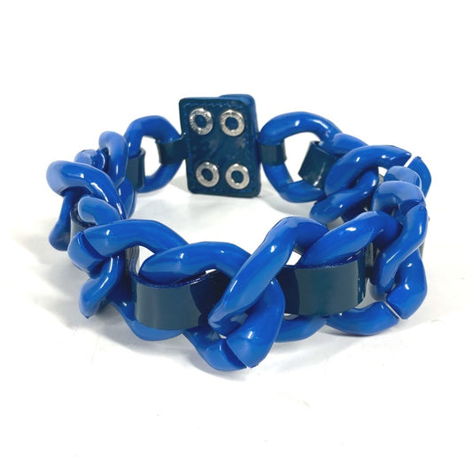 Versace Versace Chain Necklace, Plastic, Unisex, Blue