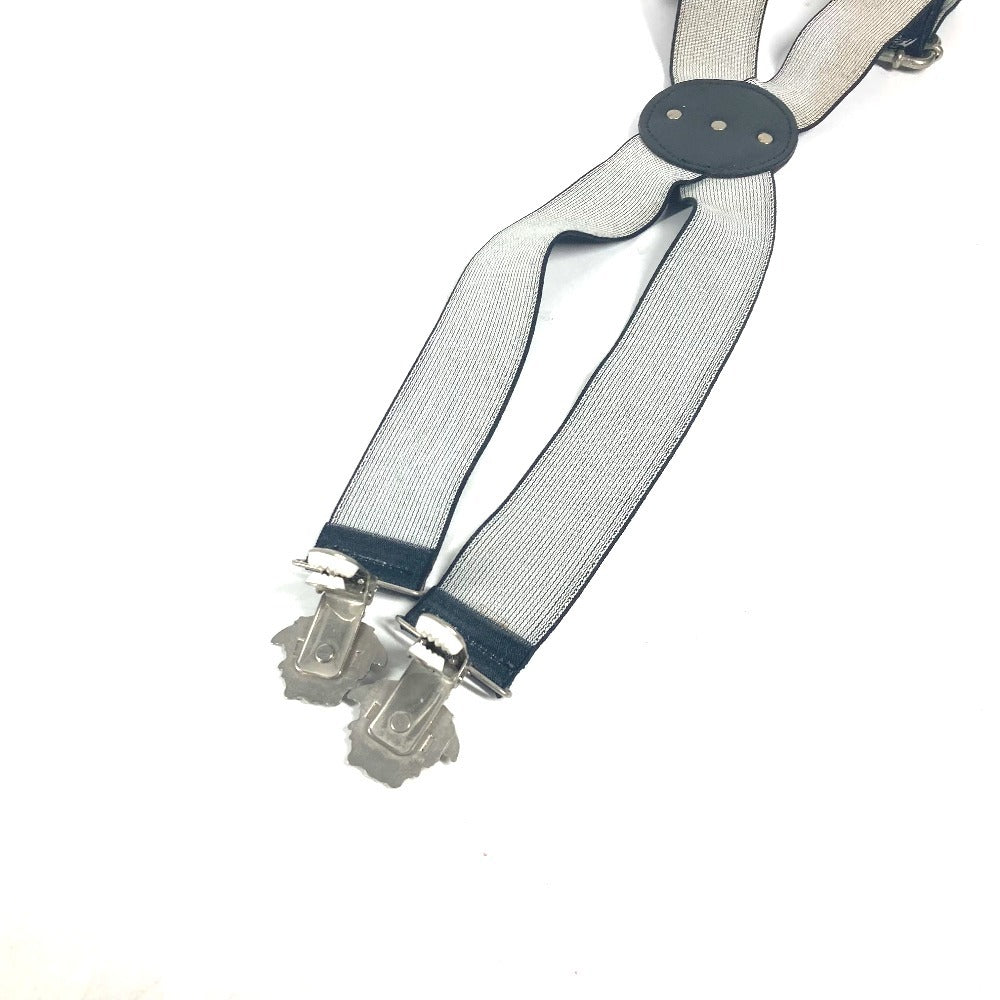 VERSACE メデューサ ロゴ アクセサリー サスペンダー ゴム ユニセックス ブラック - brandshop-reference