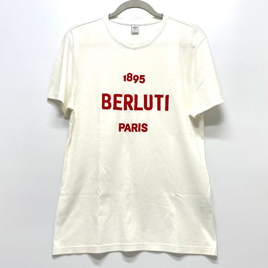 Berluti ロゴ 日本限定 トップス アパレル バイカラー 半袖Tシャツ コットン レディース - brandshop-reference