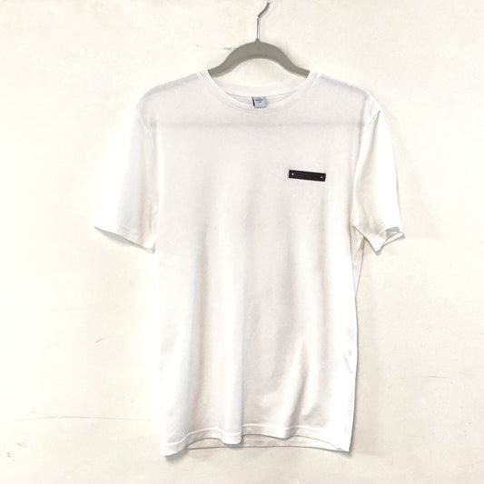Berluti レザータブ Tシャツ ロゴ アパレル トップス 半袖 Tシャツ 半袖Tシャツ コットン メンズ ホワイト