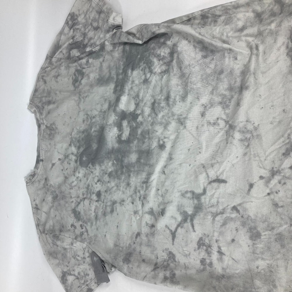 Berluti ロゴ アパレル 半袖 タイダイ柄 トップス 半袖Tシャツ コットン メンズ グレー - brandshop-reference