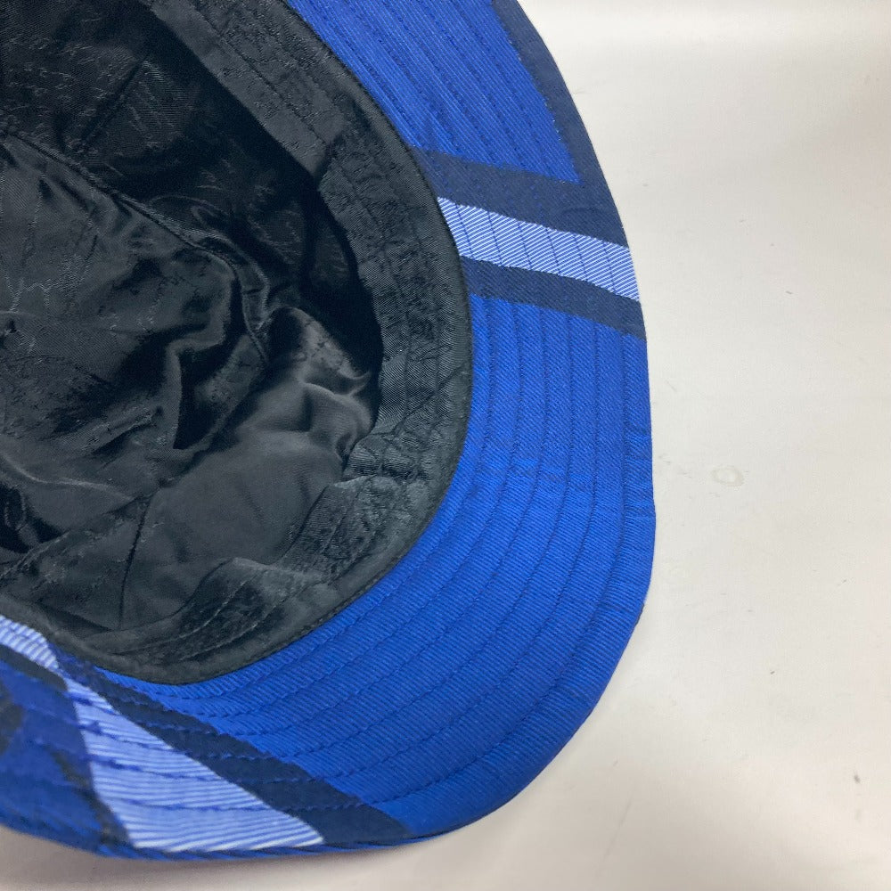 Berluti パターンデザイン ハット帽 帽子 バケットハット ボブハット ハット コットン メンズ ブルー - brandshop-reference