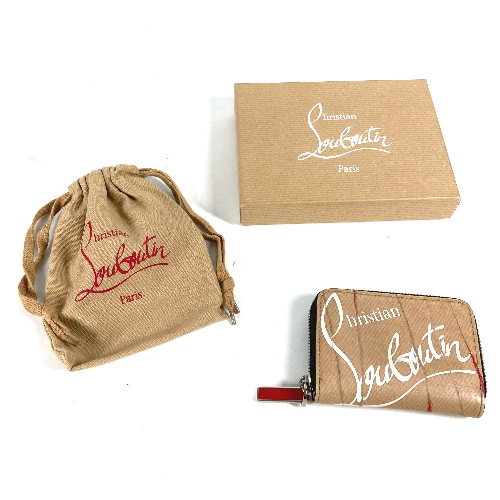 Christian Louboutin 財布 小銭入れ クラフトロゴ ラウンドファスナー コインケース レザー レディース - brandshop-reference