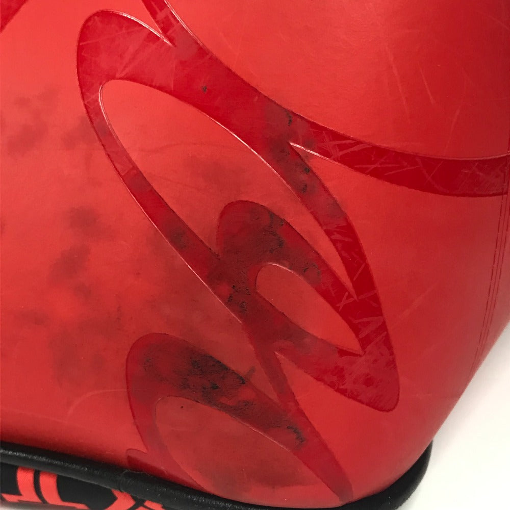 Christian Louboutin バックパック カバン 総柄 バイカラー 2WAYバッグ ハンドバッグ リュックサック ナイロン/レザー メンズ ブラック - brandshop-reference