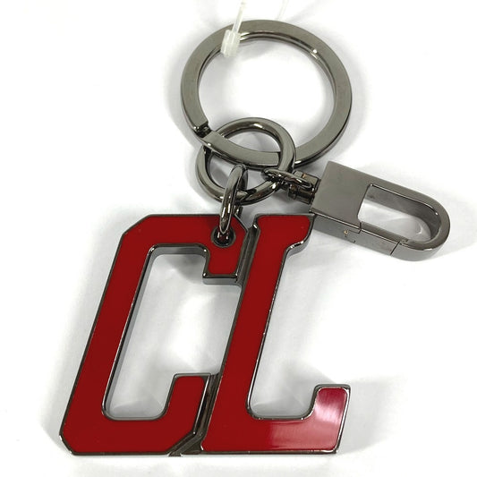 Christian Louboutin 3225169 CLロゴ バッグチャーム キーホルダー メタル ユニセックス レッド - brandshop-reference