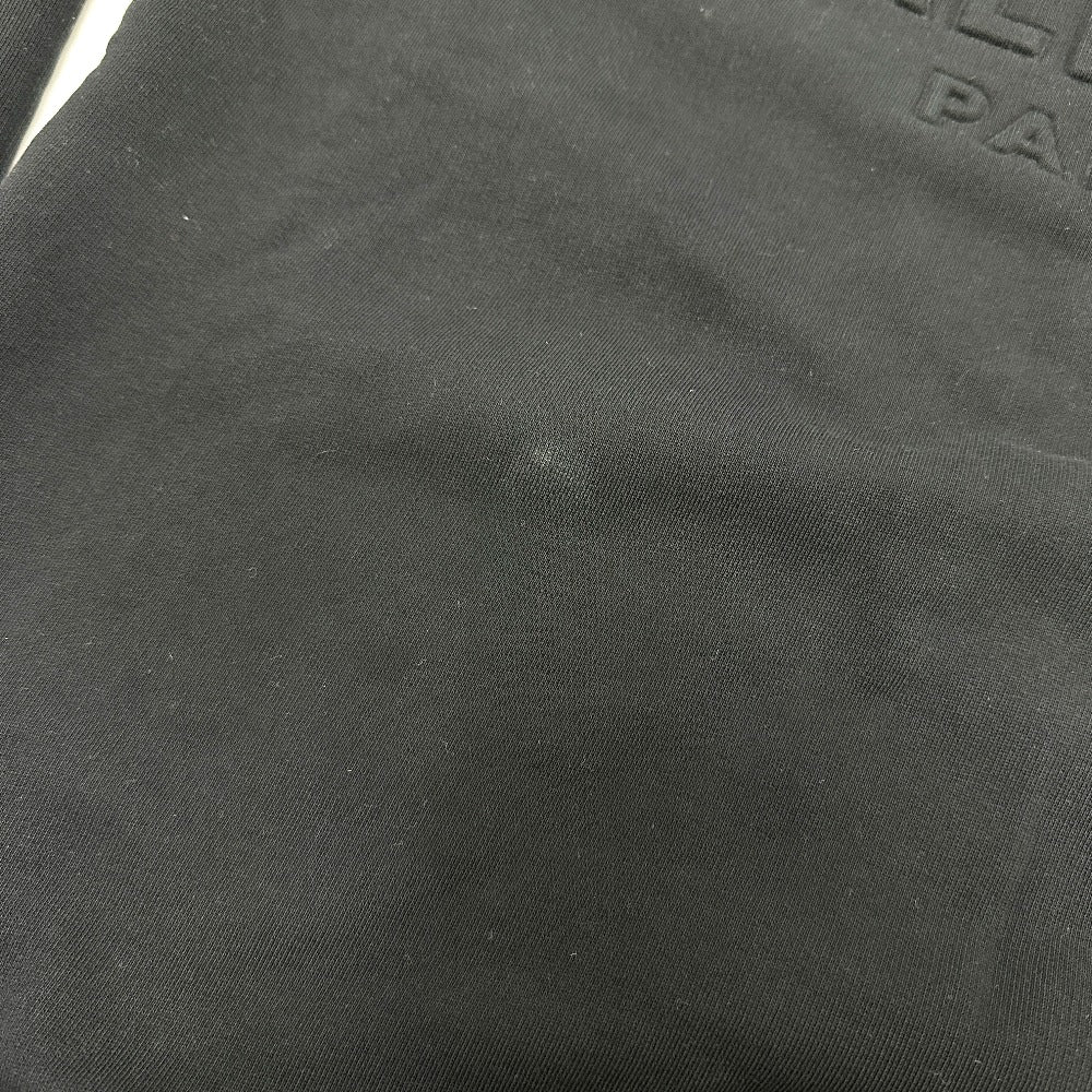 BALMAIN エンボス アパレル トレーナー コットン メンズ ブラック - brandshop-reference