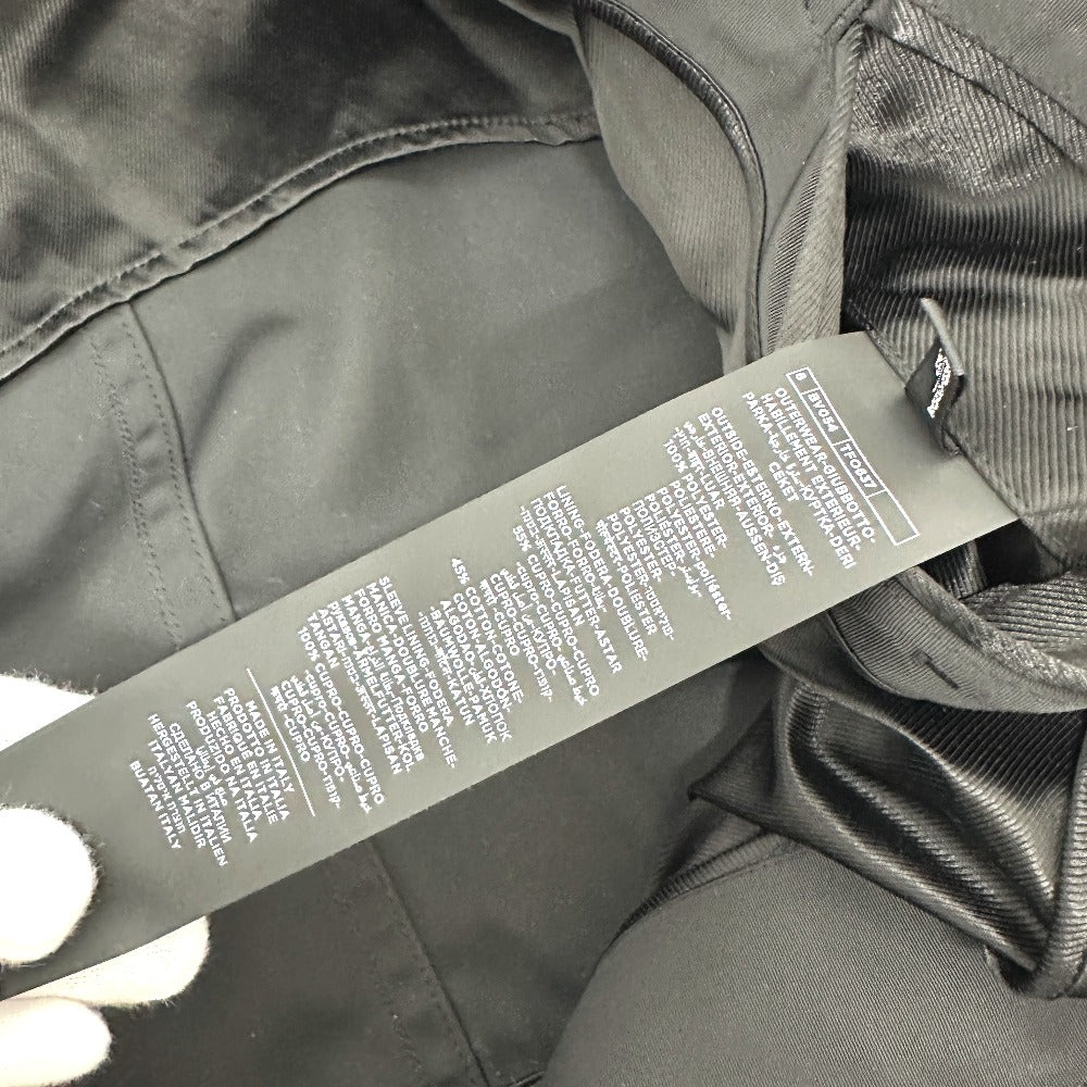 TOM FORD TFO637 WZIP レザーパイピング フーデッド アパレル モッズコート ナイロン メンズ ブラック - brandshop-reference