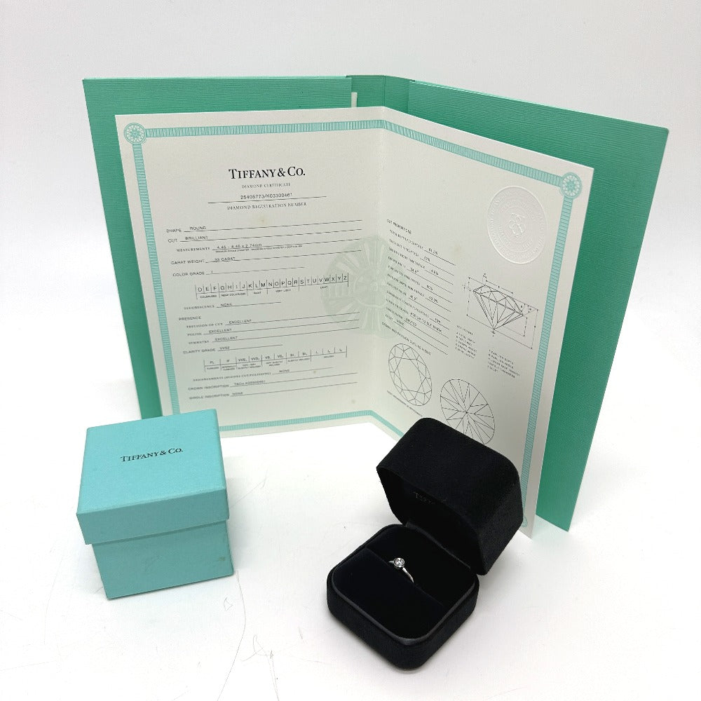 TIFFANY&Co. ビセット ダイヤモンド D0.33ct リング・指輪 Pt950 レディース - brandshop-reference