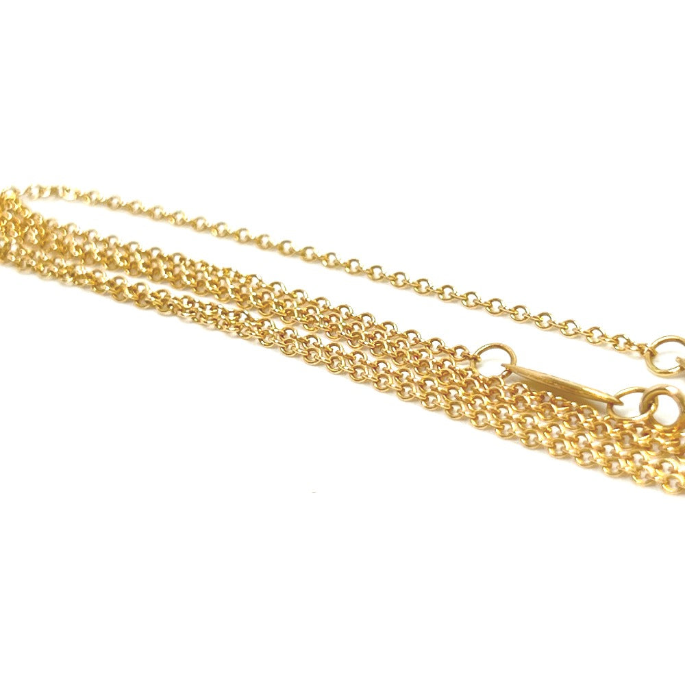 TIFFANY&Co. K18YG By the Yard 1PD Accessories Necklace K18 Gold Used