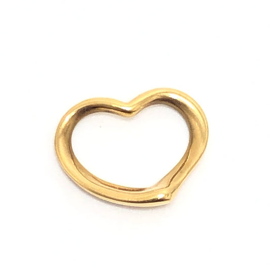 TIFFANY&Co. K18 オープンハート アクセサリー ジュエリー ネックレス ペンダントトップ K18 レディース ゴールド
