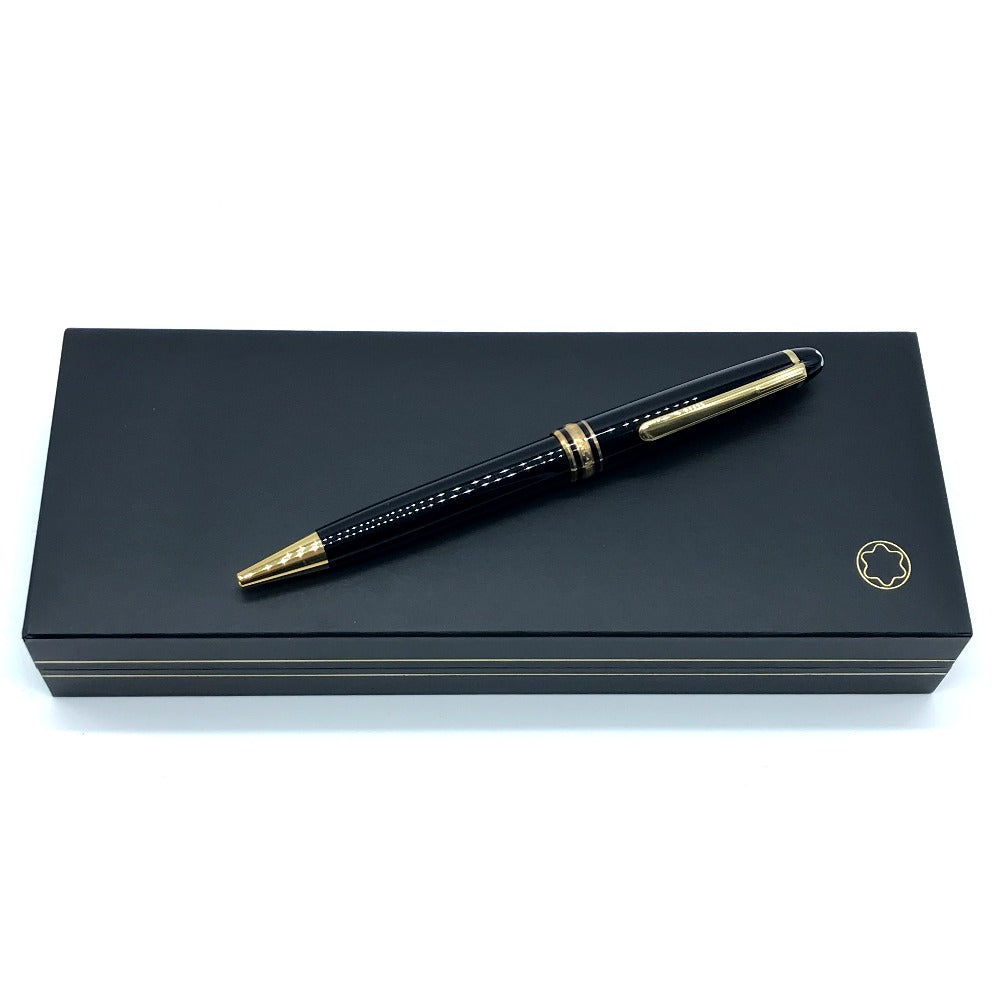 MONTBLANC クラシック マイスターシュテック 雑貨 文具 文房具 筆記具 筆記用具 ボールペン レジン ユニセックス ブラック ブラック