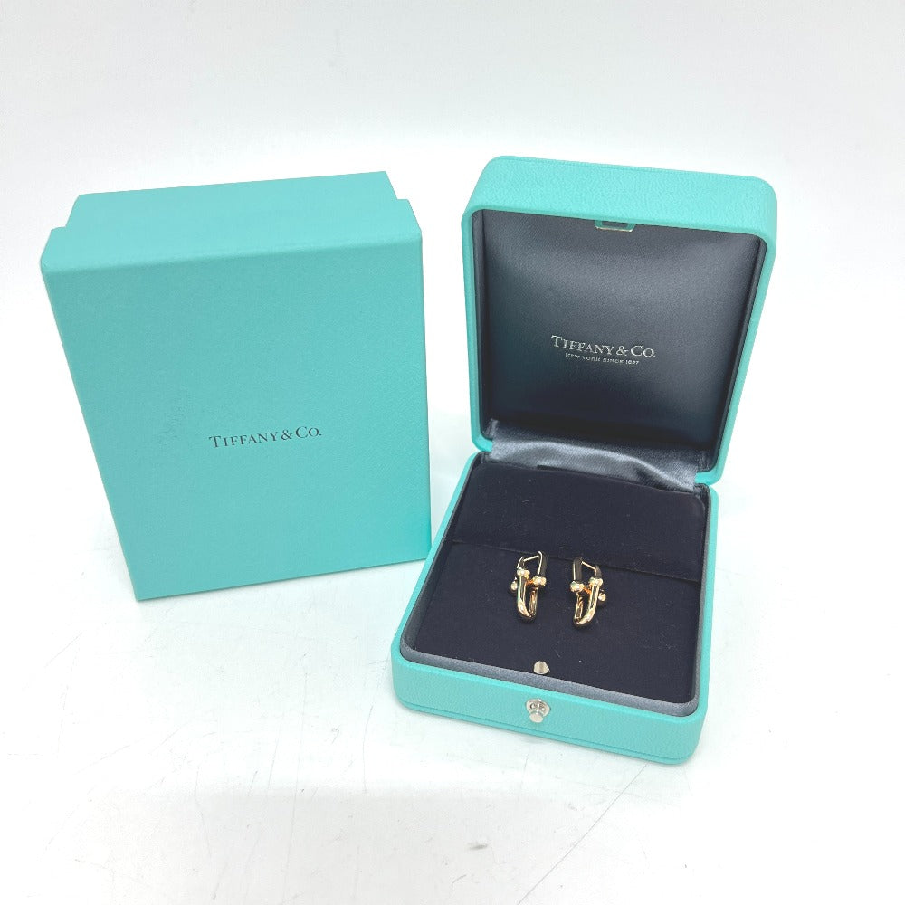 TIFFANY & Co. 73584531 Hardware K18 Medium Link Earrings for Women in Yellow Gold