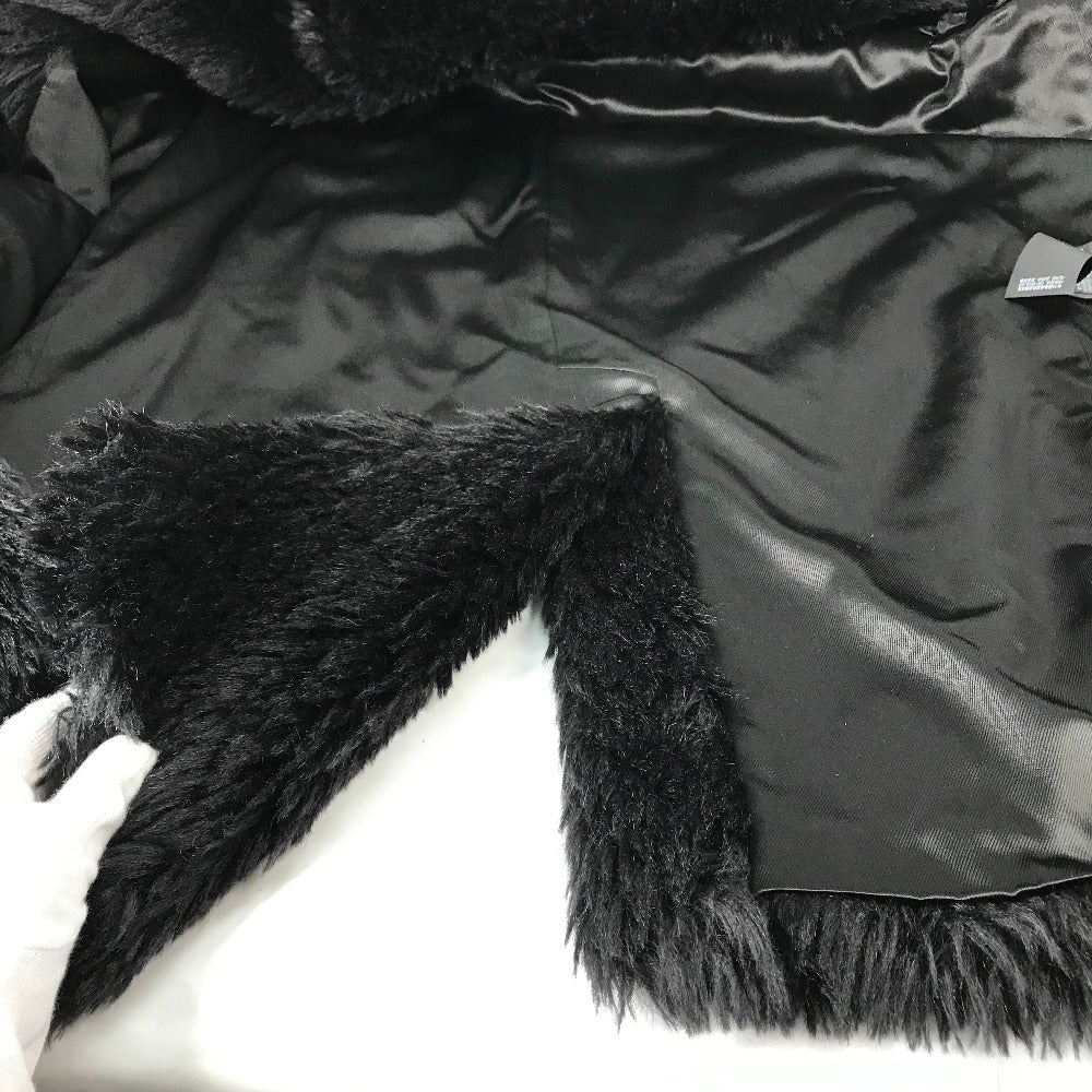 Saint Laurent 529574 フェイクファー アパレル 長袖 アウター コート アパレル ロングコート ウール メンズ ブラック - brandshop-reference