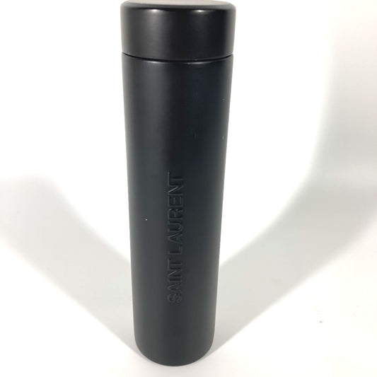 SAINT LAURENT PARIS 628204 Travel Mug (Metal) Cup, Water Bottle, Tableware, Interior, Water Bottle, Tumbler, Metal, Women's, Black