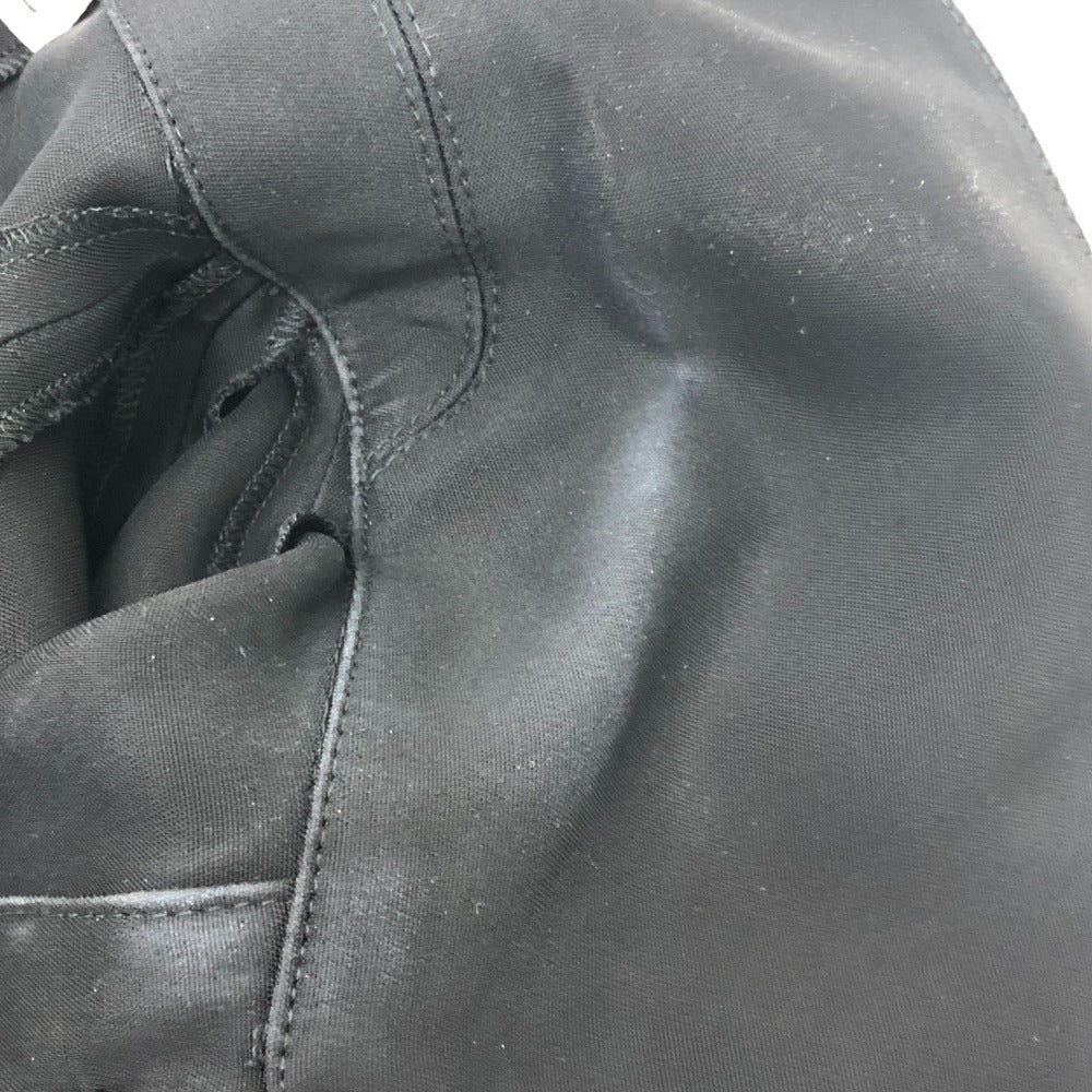 LOEWE S359Y09XG5 トラペーズ ショートドレス アパレル ノースリーブ ひざ丈 ポケット付き ワンピース レーヨン レディース ブラック