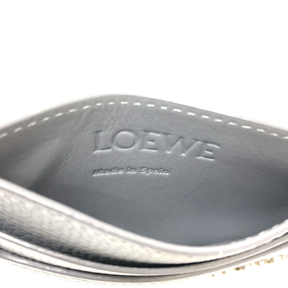 LOEWE C821075X01 アナグラムプレーン 名刺入れ カードケース レザーケース カードケース レザー レディース - brandshop-reference