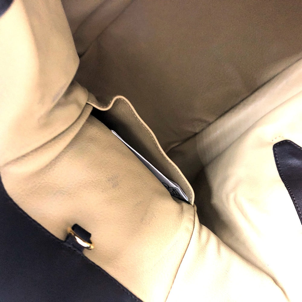 LOEWE ハンモック ラージ 2WAYバック ハンドバック カバン バック ハンドバッグ レザー/スエード レディース ベージュ - brandshop-reference