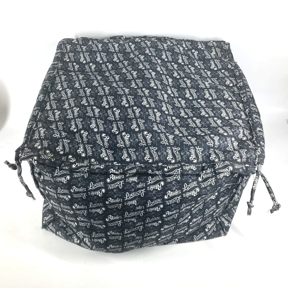 LOEWE Paula's Ibiza パウラズ イビザ ロゴ ピロー 枕 インテリア ビッグ クッション キャンバス ユニセックス - brandshop-reference