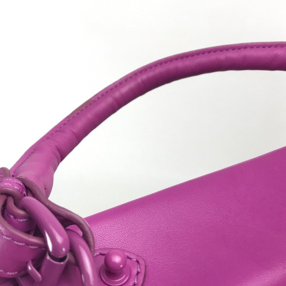 THOMAS WYLDE メンズ レディース ハンドバッグ カバン 肩掛けバッグ ショルダーバッグ バッグ ハンドバッグ レザー ユニセックス ピンクパープル系