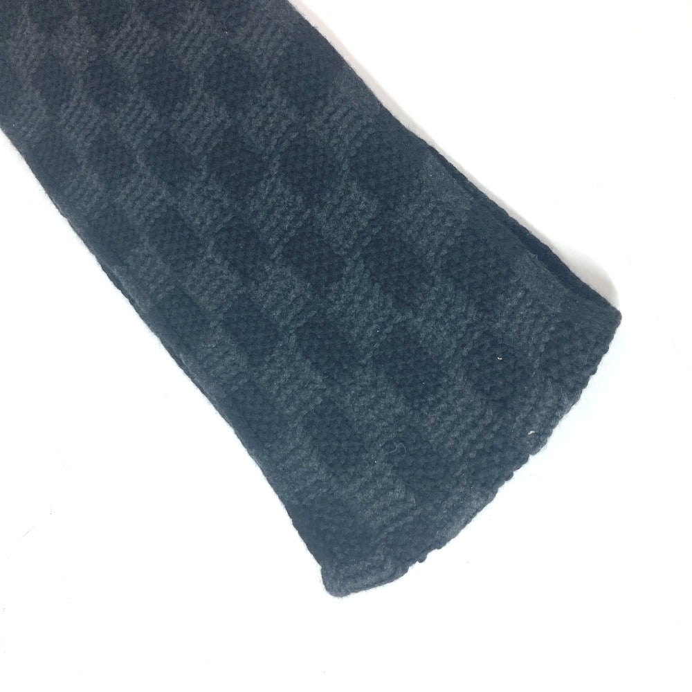 LOUIS VUITTON M75904 ダミエ バイカラー エシャルプ ヘルシンキ タイガアーティクルズ デ ボヤジェ レザータグ マフラー カシミヤ メンズ - brandshop-reference