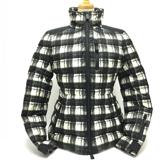 MONCLER 4684925 Fur SELUNE Tricolor Down Jacket Ladies