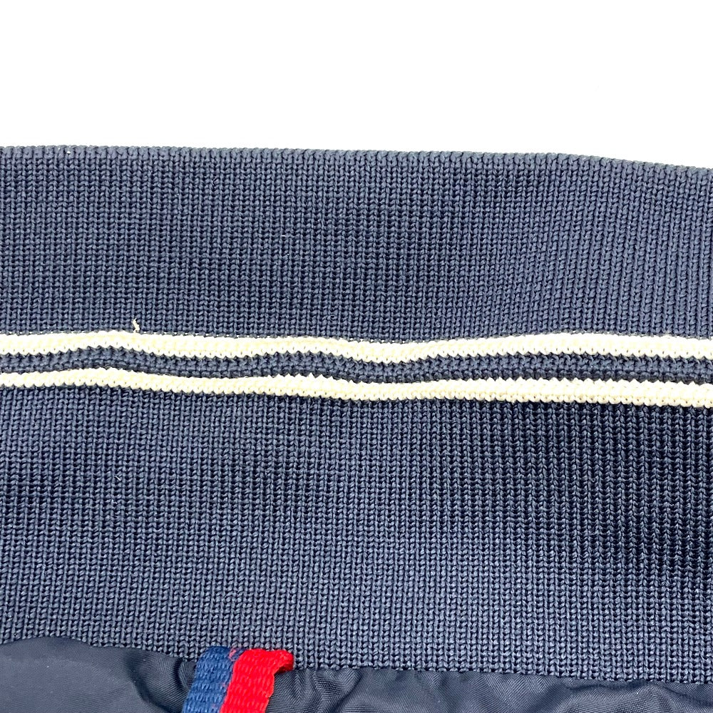 MONCLER 4114505 ロゴパッチ LEVENS ルヴァン ジップアップ ブルゾン アパレル アウター ナイロンジャケット ナイロン メンズ ネイビー - brandshop-reference