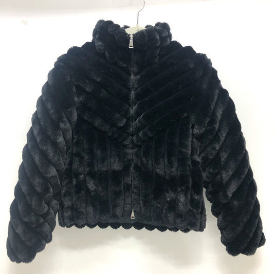 MONCLER I20931A001505964D ダウン アウター PEDRIX ガールズベルベット アパレル ショート ダウンジャケット ポリエステル レディース ブラック