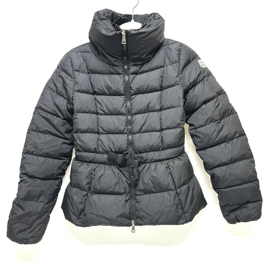 MONCLER AVOCETTE アヴォチェット ウエストドロスト アパレル ダウンジャケット ナイロン レディース ブラック - brandshop-reference