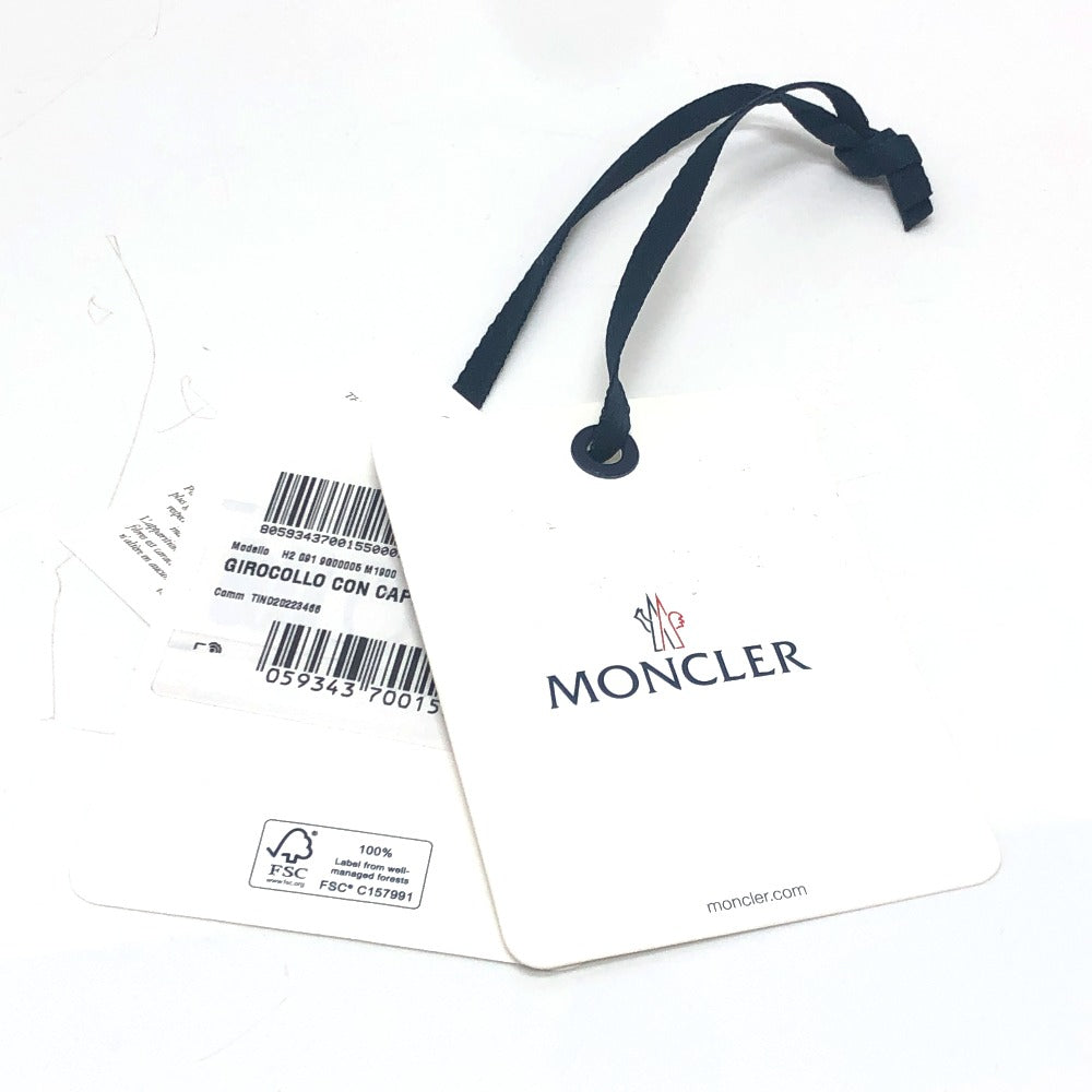 Moncler C-Tind-22-3466 Pakaian Tops Hoodie Knit Long Sleeve Logo Sweater Hoodie Cotton Men's Grey