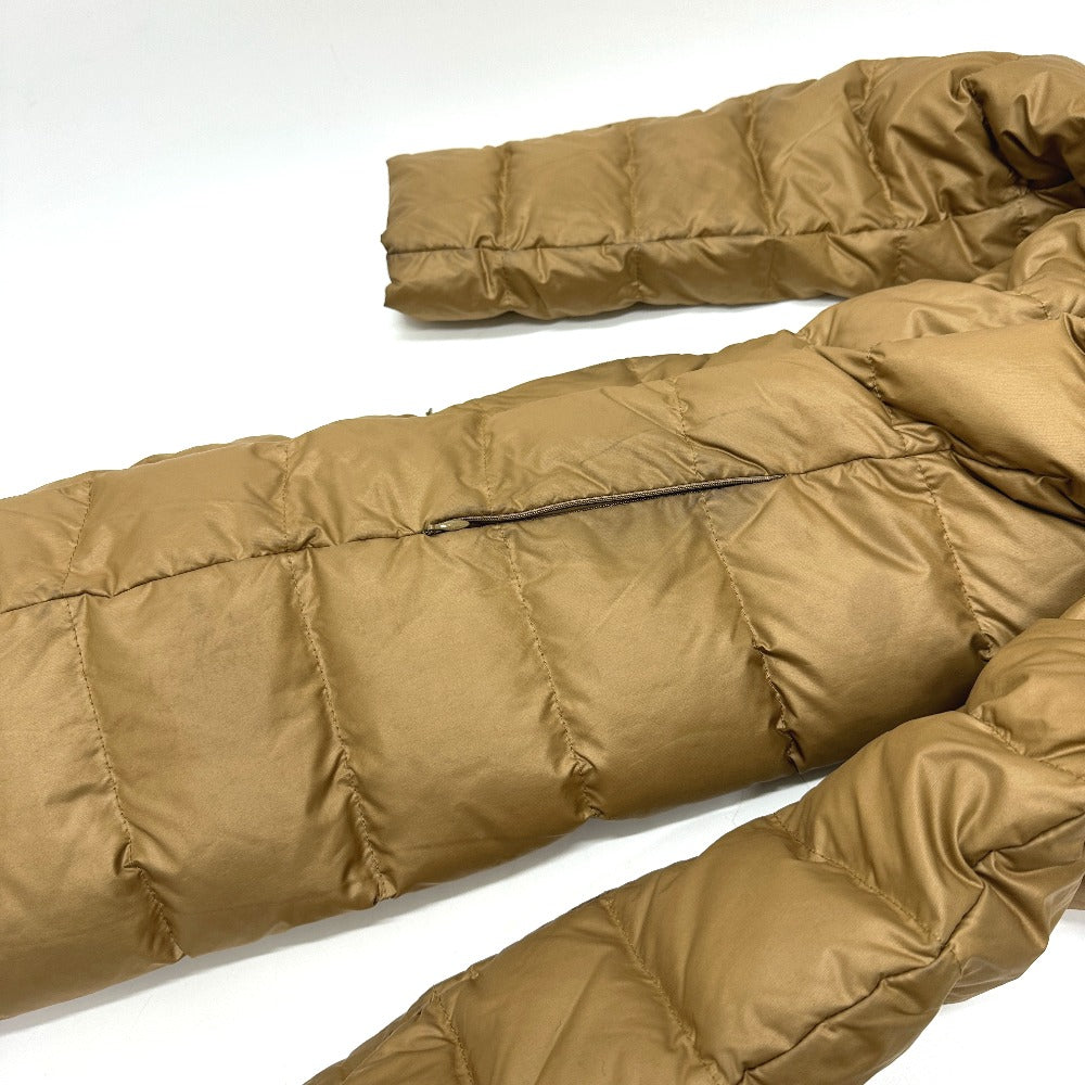 MONCLER NANTES Down Coat, Nylon, Brown, Women's