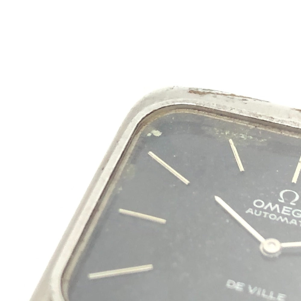 OMEGA デビル スクエア 自動巻き 腕時計 時計 ウォッチ 腕時計 SS メンズ シルバー