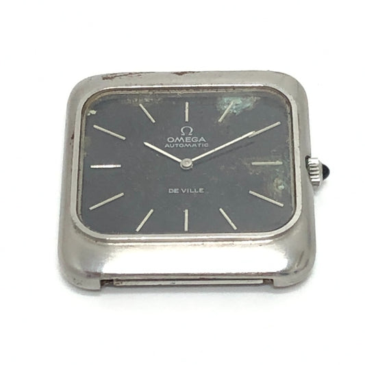 OMEGA Devil Square Automatic Watch, Stainless Steel, Men's, Silver