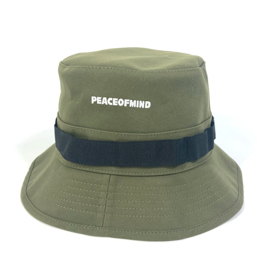 MONCLER G20913B00024 帽子 ハット帽 ボブハット グルノーブル エンブロイダリー バケット ハット ポリエステル ユニセックス カーキ - brandshop-reference