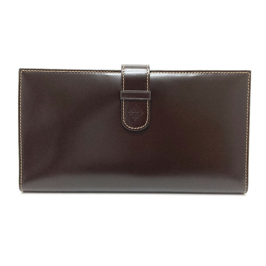 PATEK PHILIPPE ロゴ ノベルティ 非売品 2つ折り トラベルケース レザー メンズ - brandshop-reference