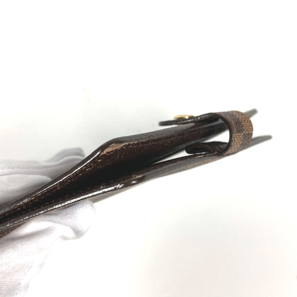 LOUIS VUITTON R20700 Damier Agenda PM System Planner, Stationery, Planner Cover, Damier Canvas, Women's, Ebene, Brown