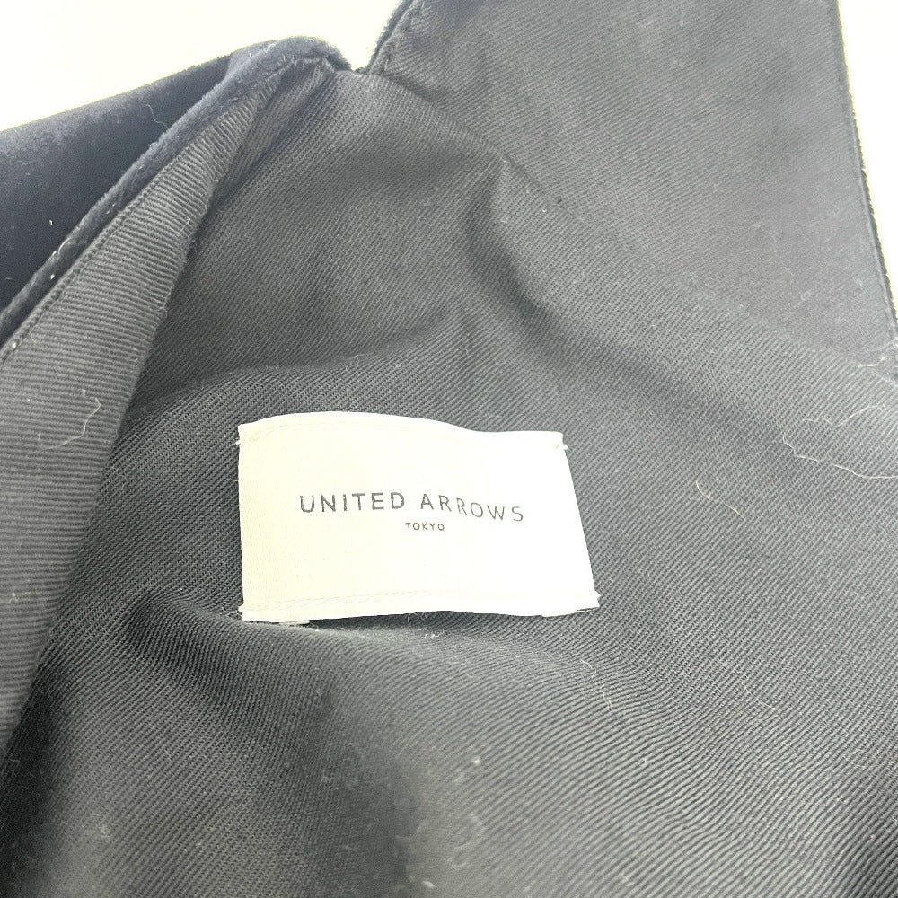 UNITED ARROWS 1526-144-3605 オーバーオール アパレル サロペット ベロア レディース ブラック