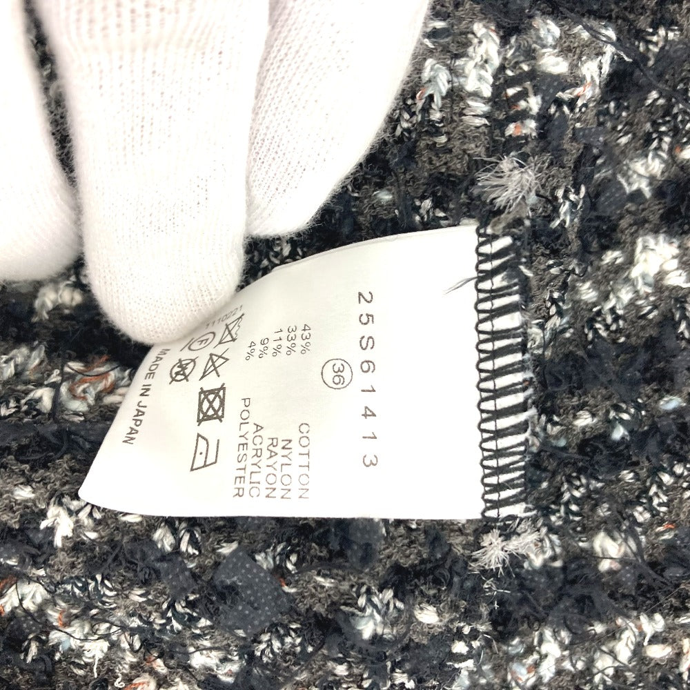 LE CIEL BLEU 25S61413 25S61414 ツイード アパレル カーディガン&スカート トップス ボトムス セットアップ コットン レディース ブラック - brandshop-reference