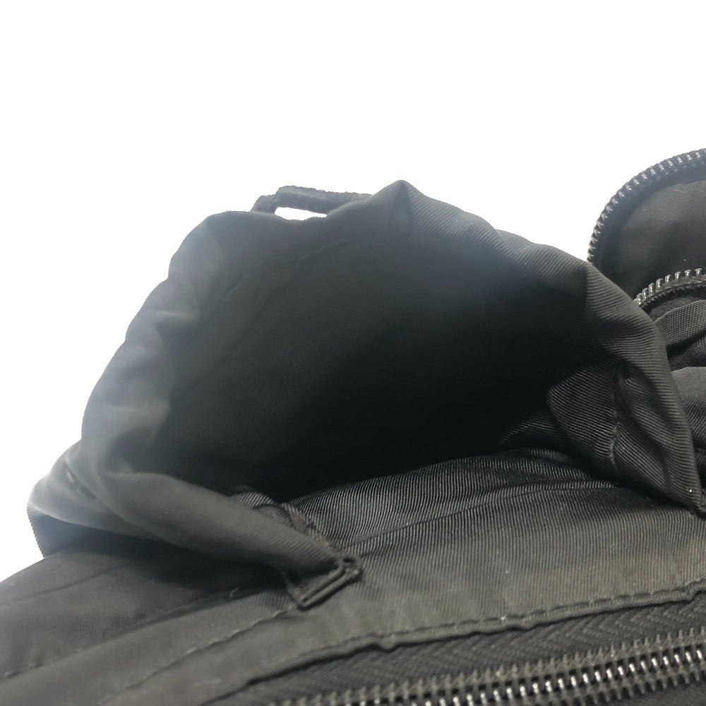 PRADA VA0056 マルチポケット ウエストバッグ カバン バック ボディバッグ ナイロン ユニセックス ブラック - brandshop-reference
