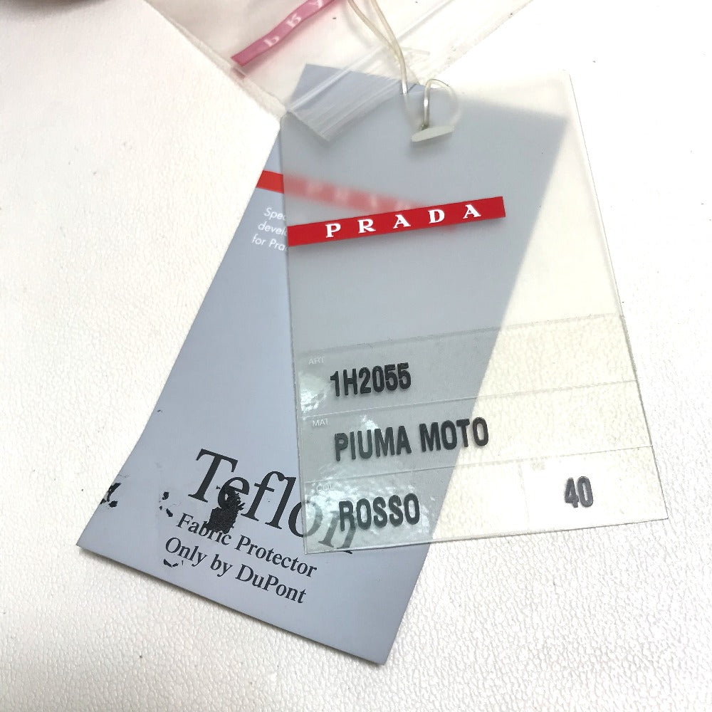 PRADA 1H2055 Prada Sport Logo Shorts, Swimwear Bottoms, Trousers, Apparel, Swimwear, Nylon, Men's, ROSSO, Red