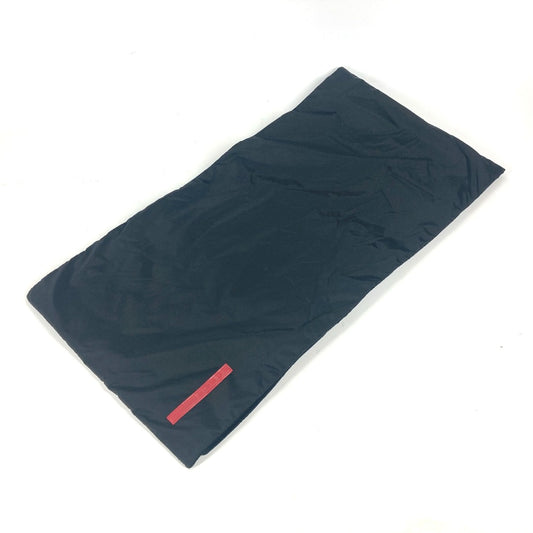 PRADA スポーツ ロゴ バイカラー ポケット付き マフラー ナイロン ユニセックス - brandshop-reference