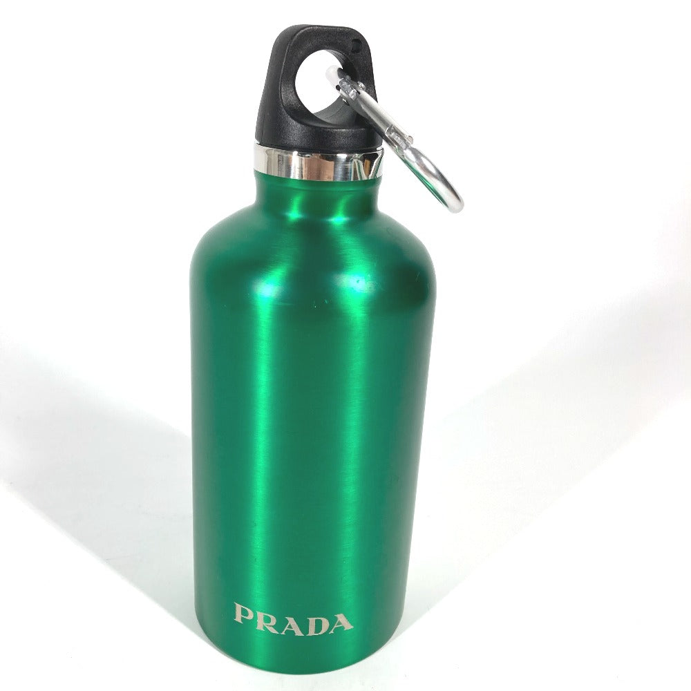 PRADA ロゴ ウォーターボトル 水筒 インテリア タンブラー ステンレス ...