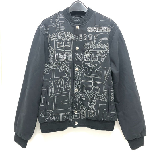 GIVENCHY H30106 マルチロゴ ジャケット ボーイ アパレル アウター ジャケット コットン レディース ブラック