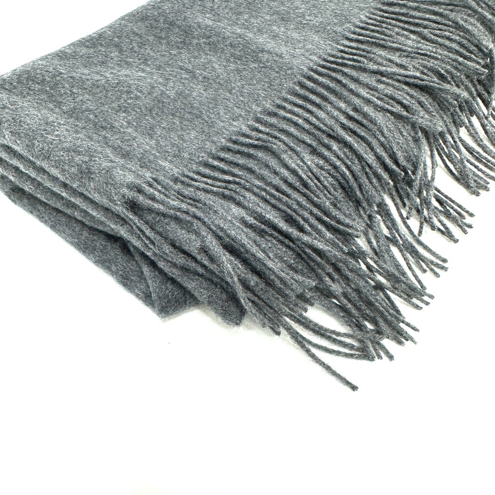 GIVENCHY ロゴ刺繍 大判 ストール アパレル小物 マフラー カシミヤ レディース グレー - brandshop-reference