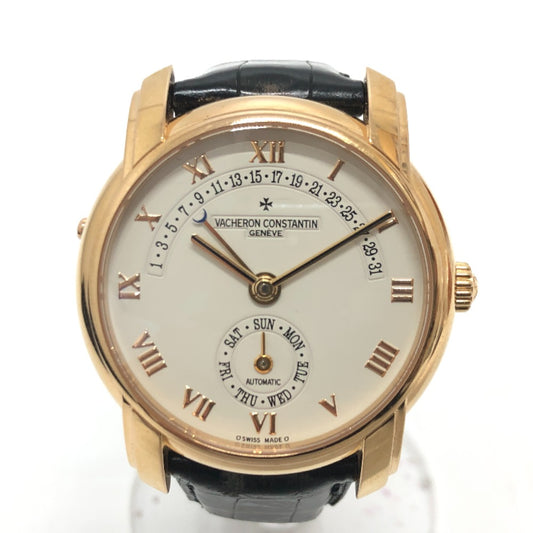 VACHERON CONSTANTIN 47245 Patrimony 31 Reloj automático con cuenta atrás K18RG Oro para hombre