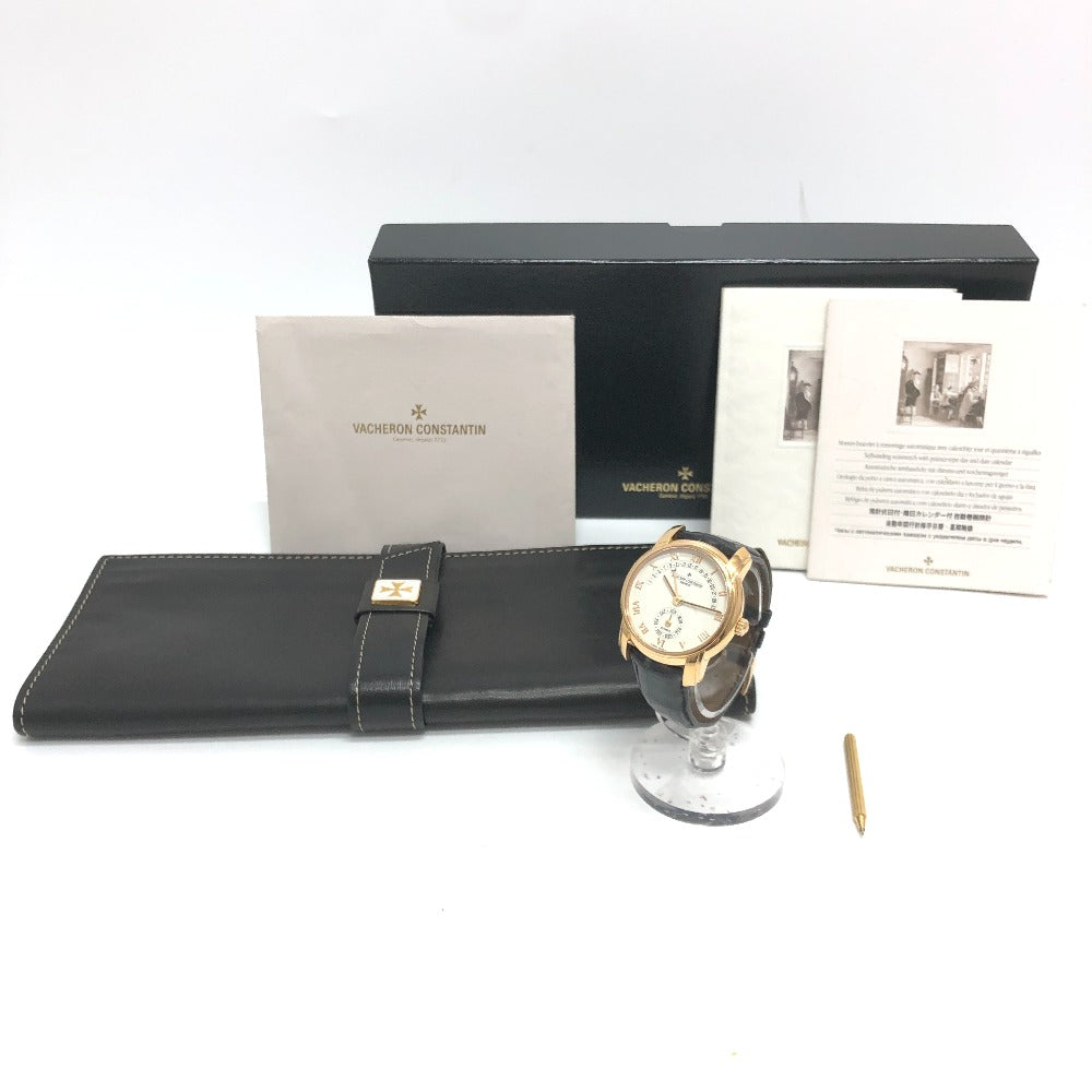VACHERON CONSTANTIN 47245 Patrimony 31 Countdown Automatic Watch Watch K18RG Men's Gold