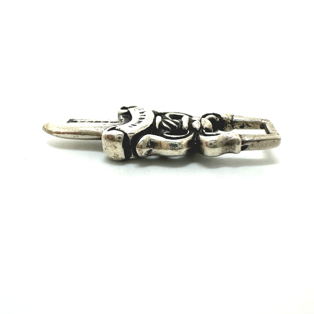CHROME HEARTS 5DAGGER ZIP1 5 Dagger Charm Small Charm SV925 Men's Silver