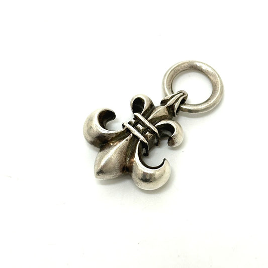 CHROME HEARTS Old BS Fleur Charm SV925 Men's Silver