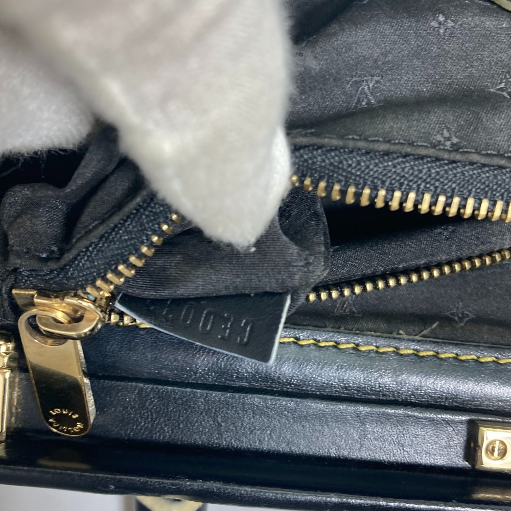 LOUIS VUITTON M91805 スハリ アンジェニューPM カバン ドクターバッグ ハンドバッグ スハリレザー レディース ノワール ブラック